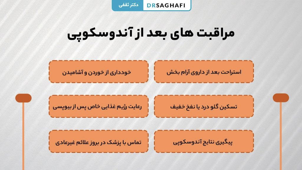 قبل و بعد از آندوسکوپی و کولونوسکوپی چی بخوریم؟